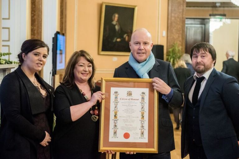 Film director David Yates becomes Liverpool Citizen of Honour