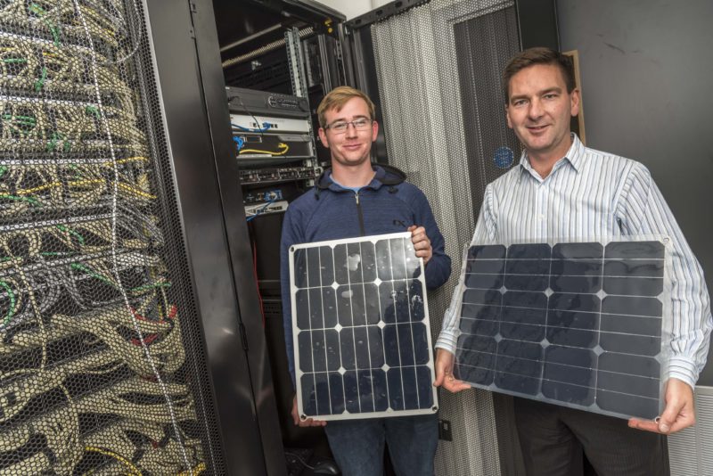 Andy Morris, engineer for ELe in Formby, and Mark Buchanan, founder of the business