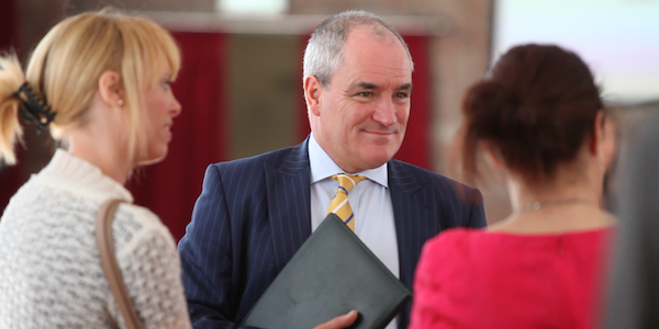 Stephen Molyneux from The North West Fund and guests