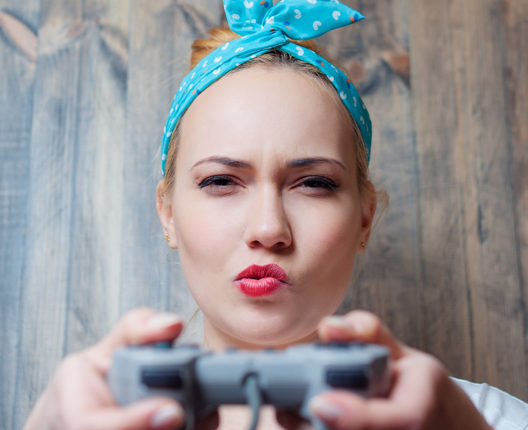 Gaming girl