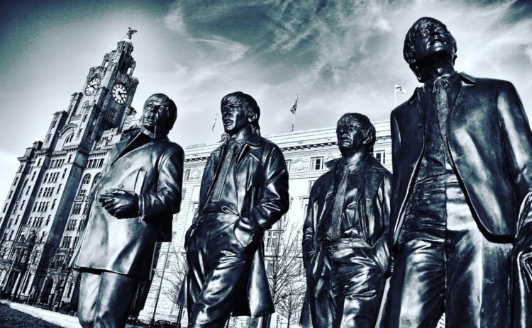 Beatles statue