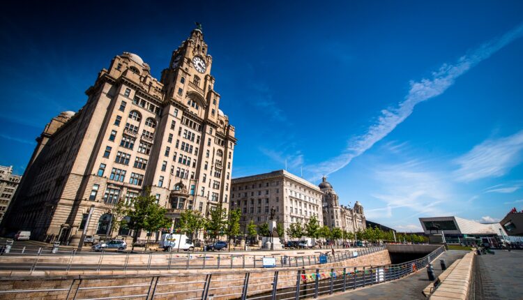 Pier Head, Liver Building, Three Graces, waterfront