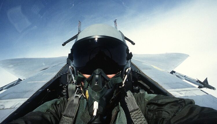 Fighter pilot, jet, military, RAF, war, conflict, cockpit, aircraft