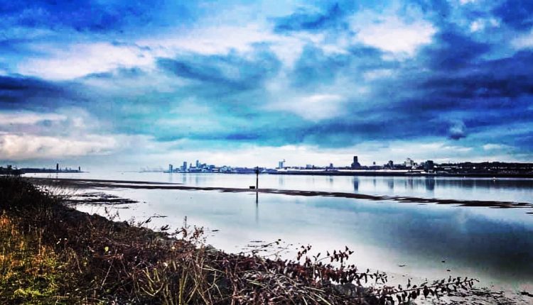 Mersey, river, estuary, Liverpool, Wirral, waterfront