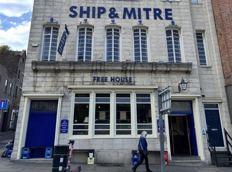 Ship & Mitre