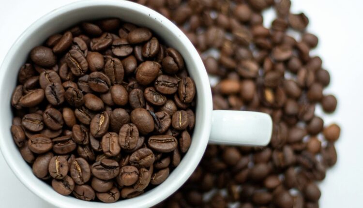 Coffee beans.